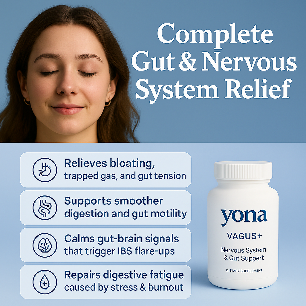 Yona Vagus+ | Targets the Root Cause of Gut Issues | Noticeable Relief in 6 Weeks