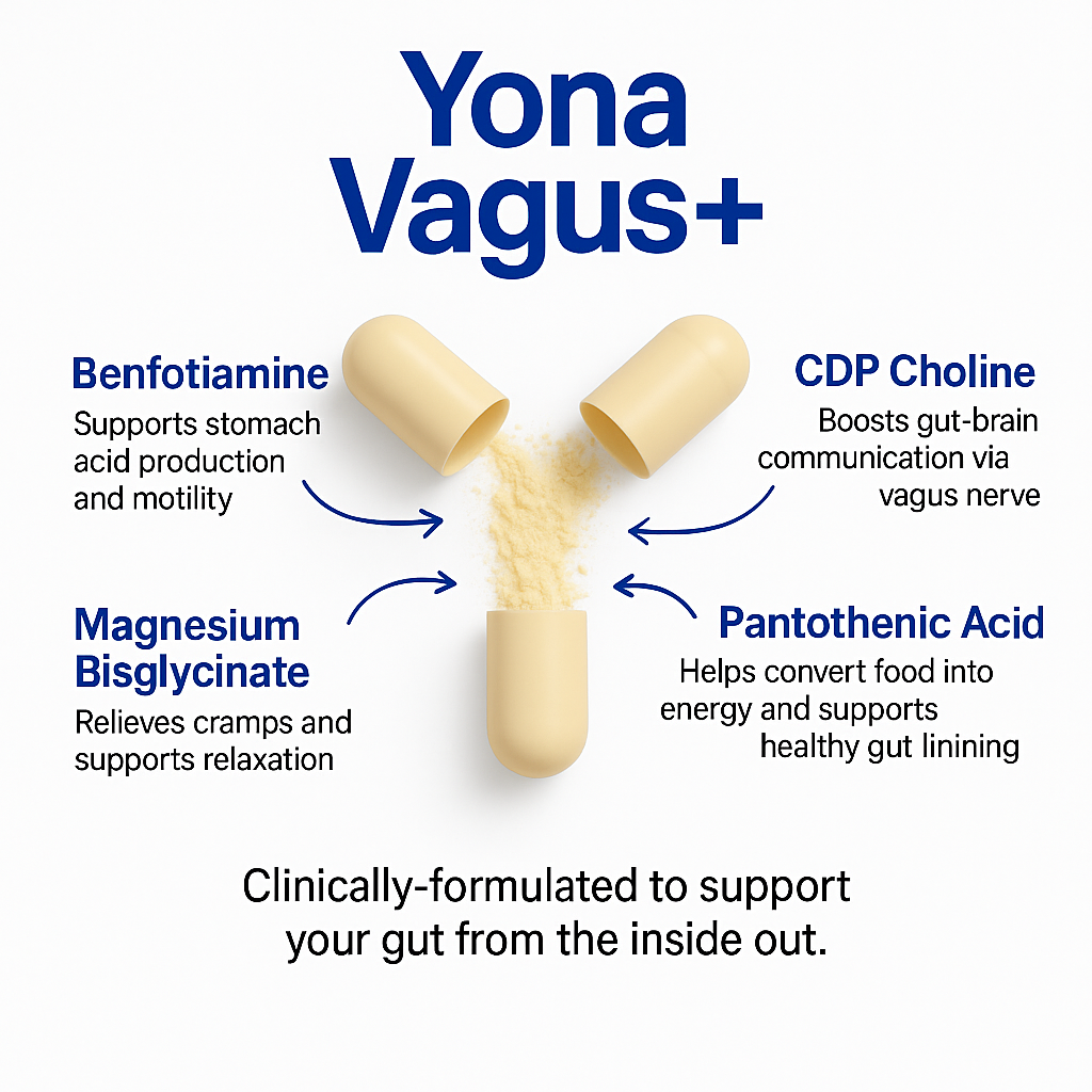 Yona Vagus+ | Targets the Root Cause of Gut Issues | Noticeable Relief in 6 Weeks