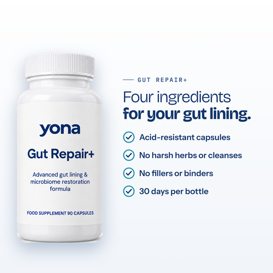 Gut Repair+: four ingredients for your gut lining