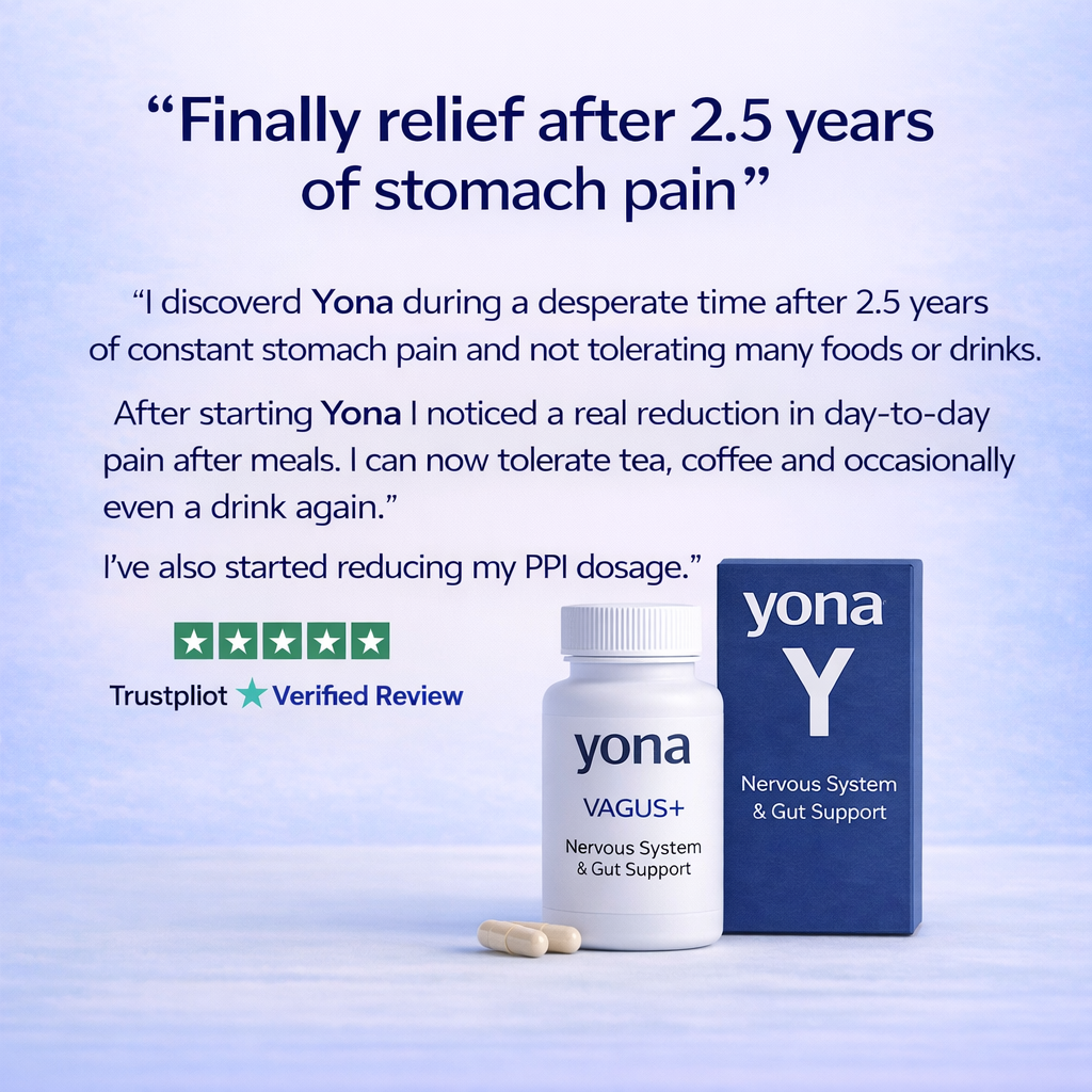 Yona Vagus+ | Targets the Root Cause of Acid Reflux | Relief in 6-12 Weeks