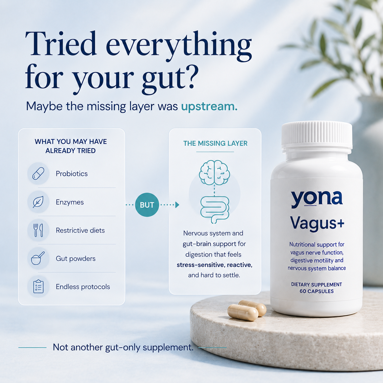 Yona Vagus+ Nervous System and Gut Support